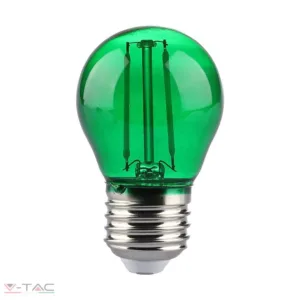 2W Retro LED izzó E27 G45 Zöld - 217411