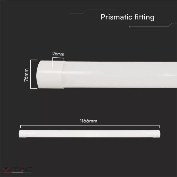 40W LED komplett lámpatest Samsung chip 120 cm CCT 3000/4000/6500K- 23680